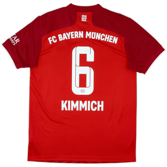 2021-22 Bayern Munich Home Shirt Kimmich #6 - 6/10 - (M)