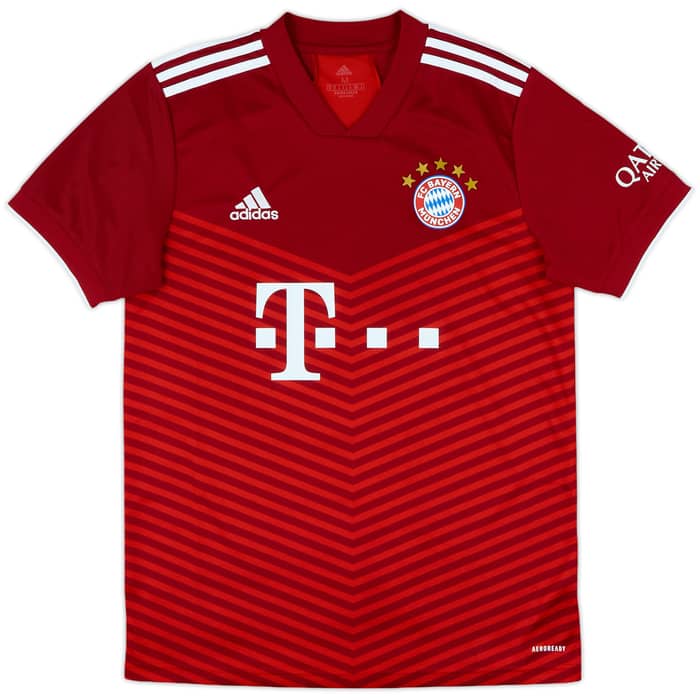 2021-22 Bayern Munich Home Shirt Kimmich #6 - 6/10 - (M)