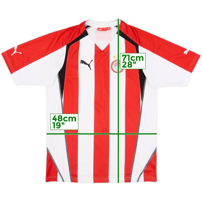 2005-06 Olympiakos Home Shirt - 7/10 - (M)