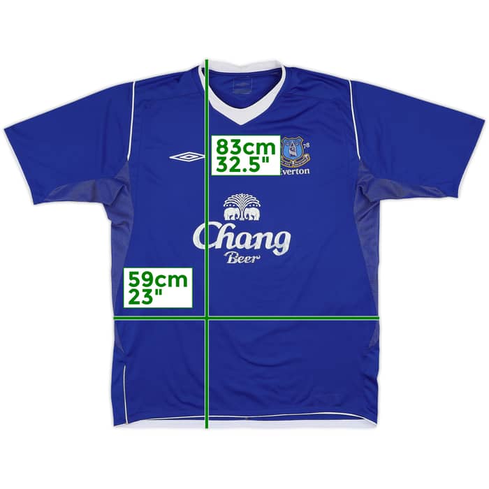 2004-05 Everton Home Shirt - 5/10 - (L)