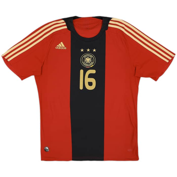 2008-09 Germany Away Shirt Lahm #16 - 7/10 - (L)