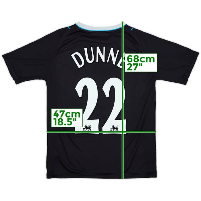 2006-07 Manchester City Away Shirt Dunne #22 - 5/10 - (M)