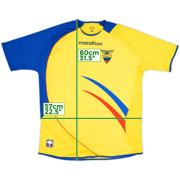 2006-07 Ecuador Home Shirt - 6/10 - (L)