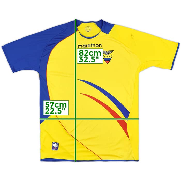 2006-07 Ecuador Home Shirt - 7/10 - (L)
