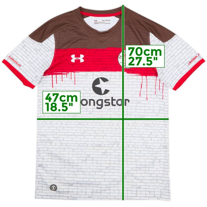 2017-18 St Pauli Away Shirt - 9/10 - (XL.Boys)