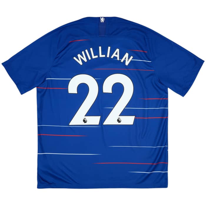 2018-19 Chelsea Home Shirt Willian #22 - 10/10 - (XL)