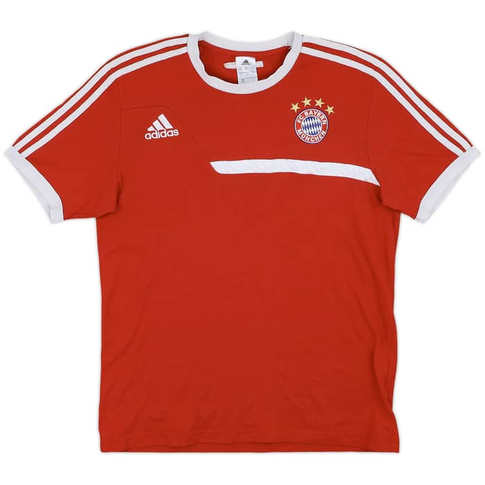 2013-14 Bayern Munich adidas Cotton Tee - 8/10 - (M/L)