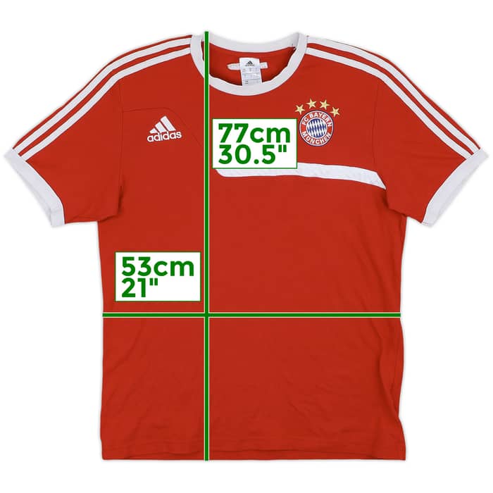 2013-14 Bayern Munich adidas Cotton Tee - 8/10 - (M/L)