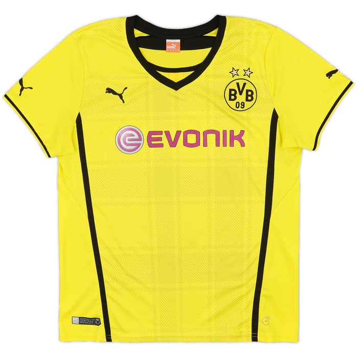 2013-14 Borussia Dortmund Home Shirt - 7/10 - (Women's XL)