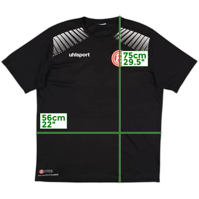 2017-18 Fortuna Dusseldorf Uhlsport Training Shirt - 8/10 - (L)