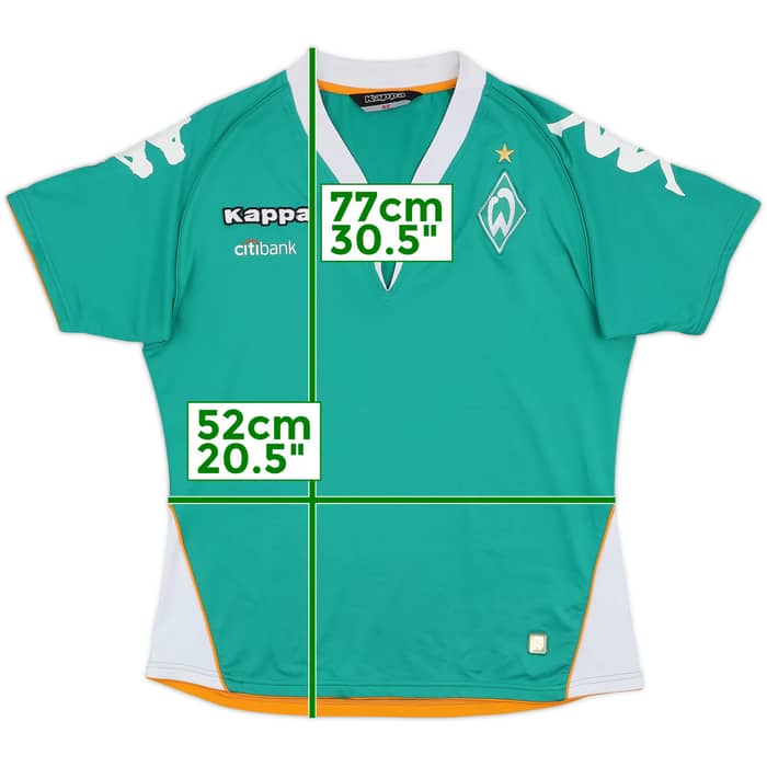 2008-09 Werder Bremen Away Shirt - 8/10 - (Women's L)