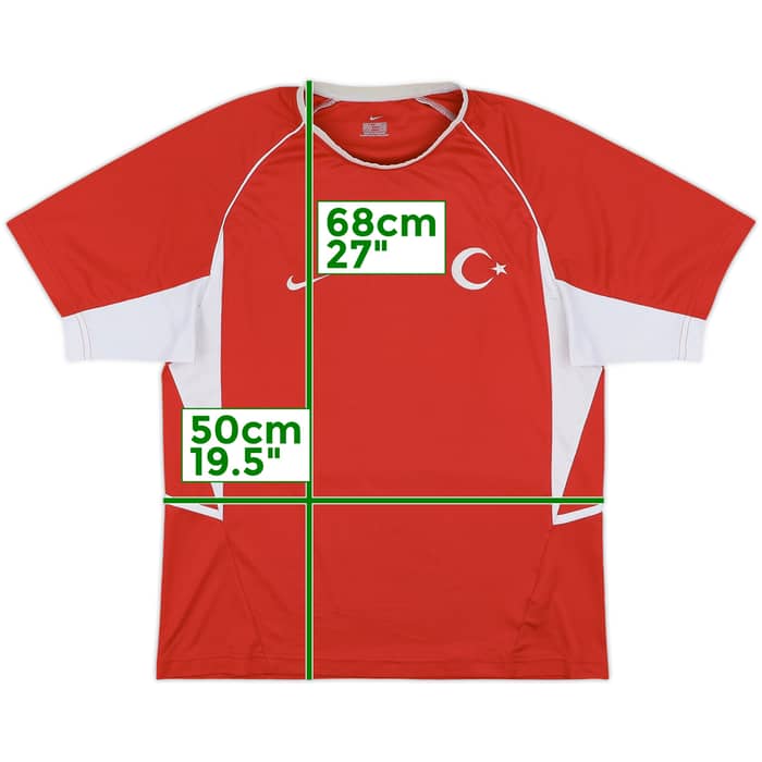 2003-04 Turkey Home Shirt - 9/10 - (S)
