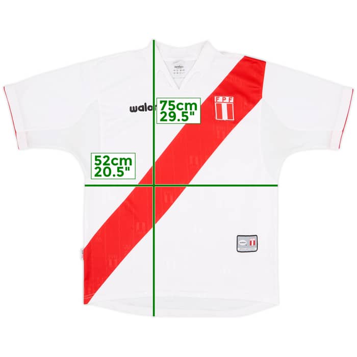 2004-06 Peru Home Shirt - 9/10 - (M)
