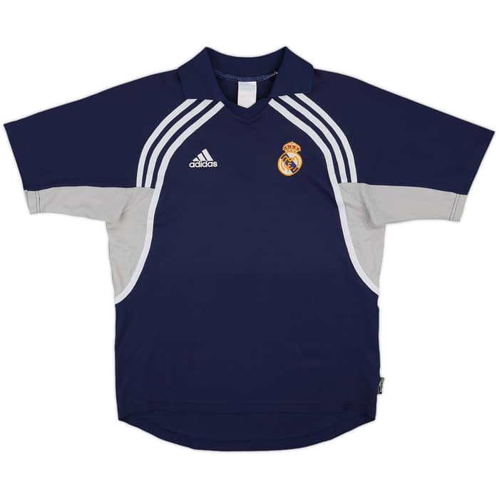 2000-01 Real Madrid adidas Training Shirt - 8/10 - (S)