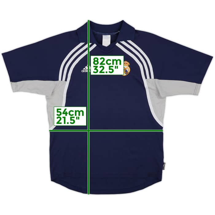 2000-01 Real Madrid adidas Training Shirt - 8/10 - (S)