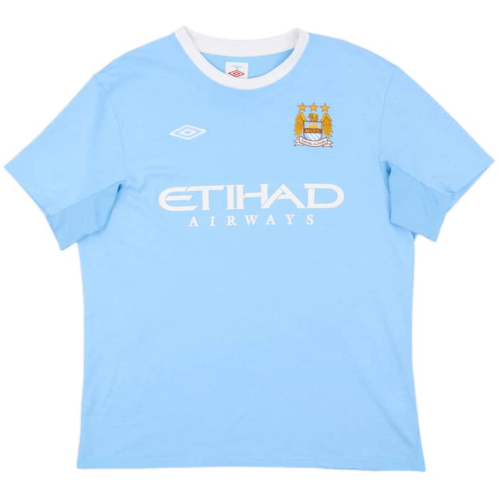 2009-10 Manchester City Home Shirt Wright-Phillips #8 - 6/10 - (L)