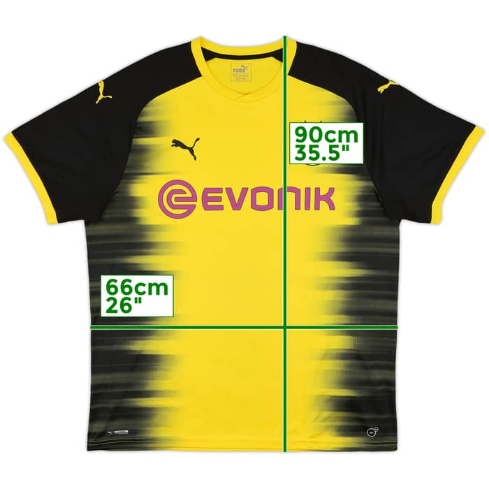 2017-18 Borussia Dortmund European Home Shirt - 5/10 - (XXL)