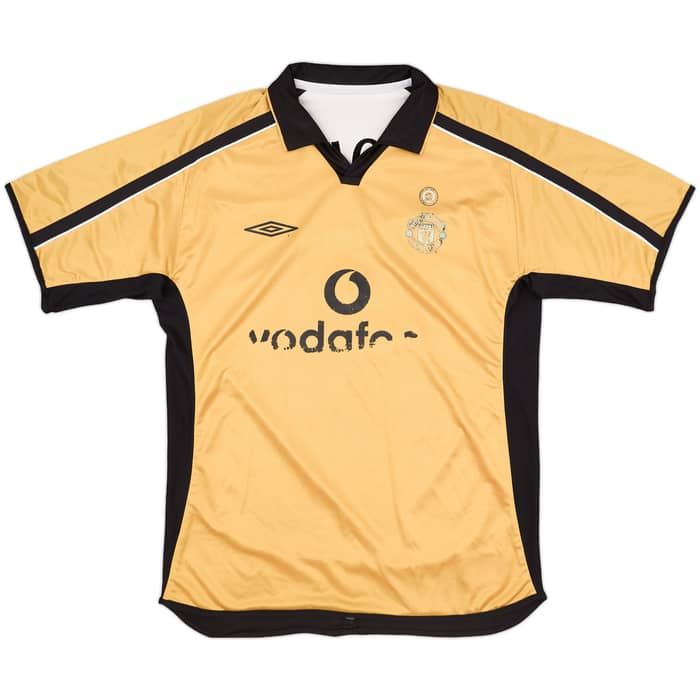 2001-02 Manchester United Centenary Away/Third Shirt Scholes #18 - 5/10 - (L)