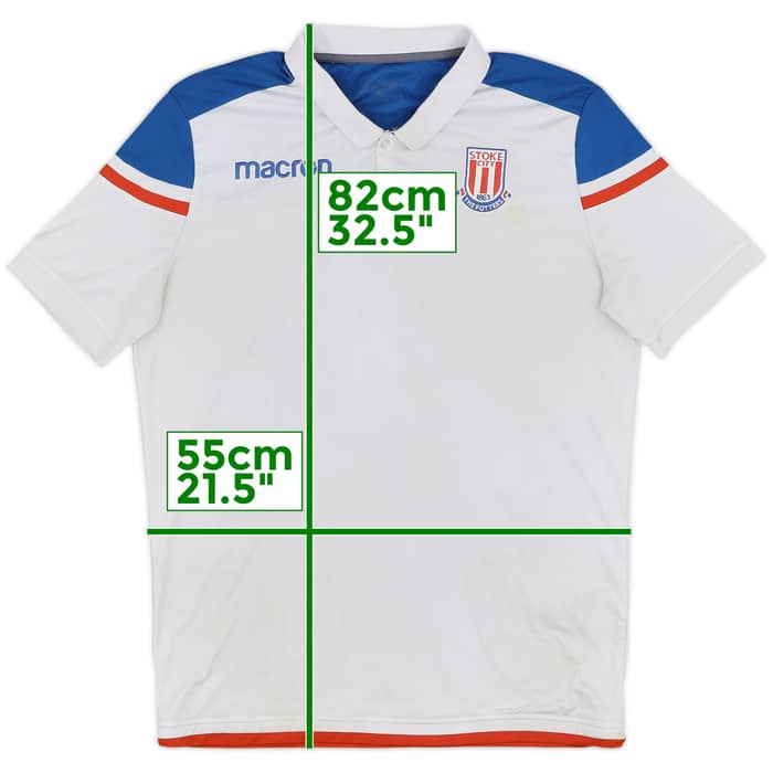 2017-18 Stoke City Macron Polo Shirt - 4/10 - (XL)