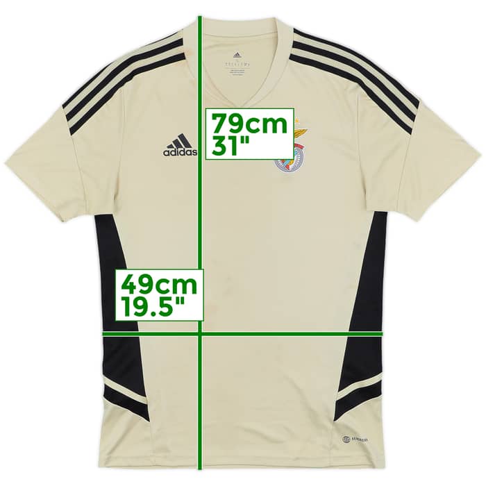 2022-23 Benfica adidas Training Shirt - 7/10 - (S)