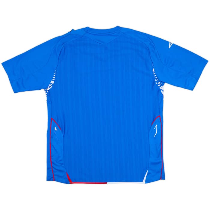 2007-08 Rangers Home Shirt - 6/10 - (XL)