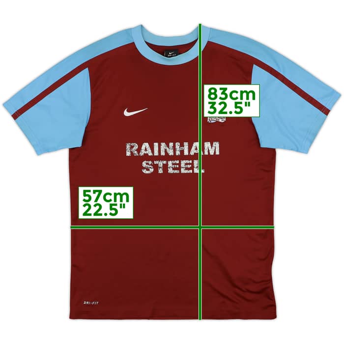 2010-11 Scunthorpe Home Shirt - 4/10 - (M)