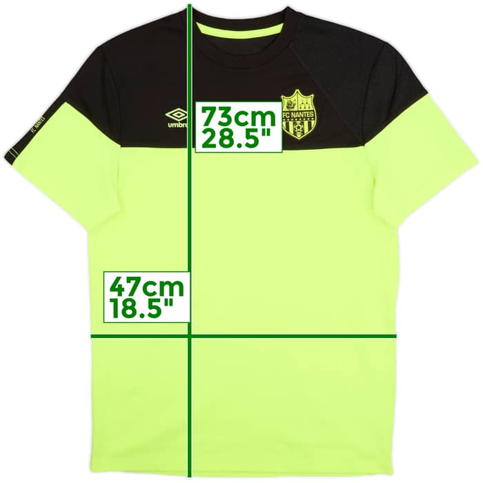 2017-18 Nantes Umbro Training Shirt - 7/10 - (S)