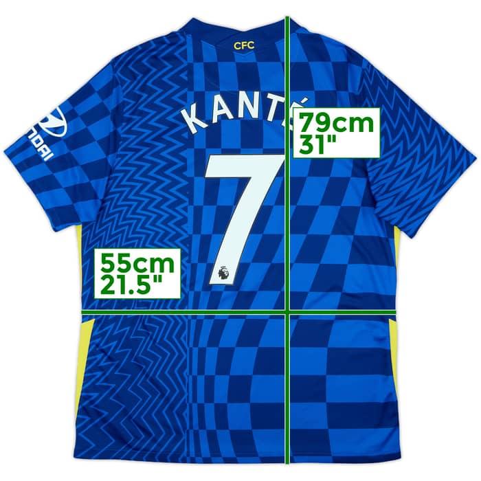 2021-22 Chelsea Home Shirt Kante #7 - 10/10 - (XL)