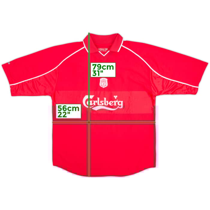 2000-02 Liverpool Home Shirt #10 - 10/10 - (L)