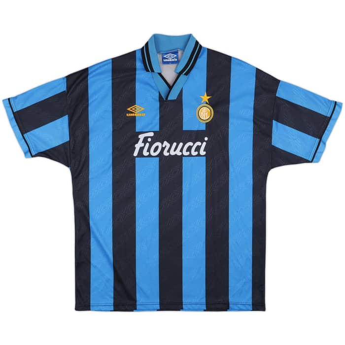 1994-95 Inter Milan Home Shirt - 8/10 - (XL)