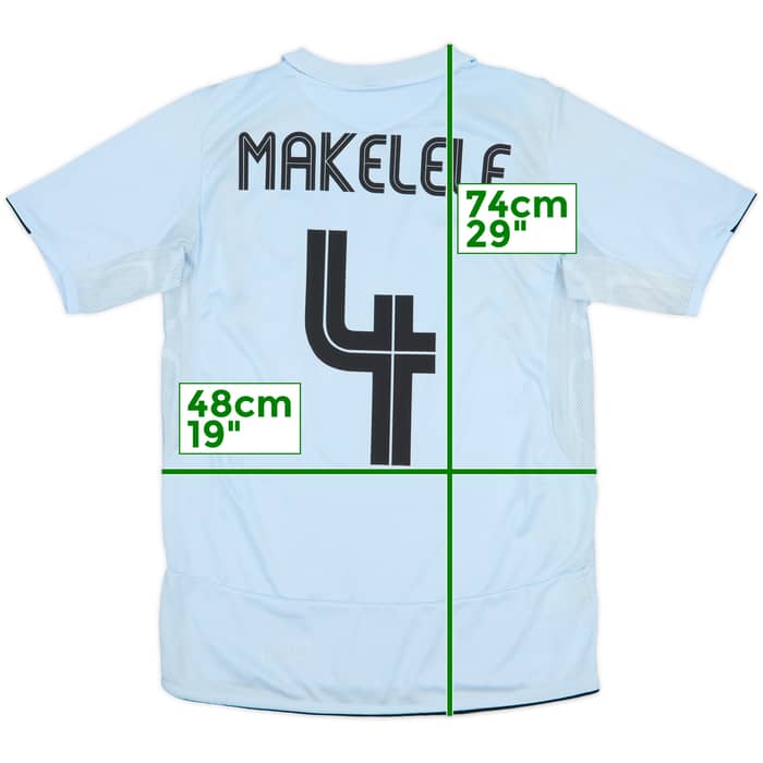 2005-06 Chelsea Away Shirt Makelele #4 - 7/10 - (S)