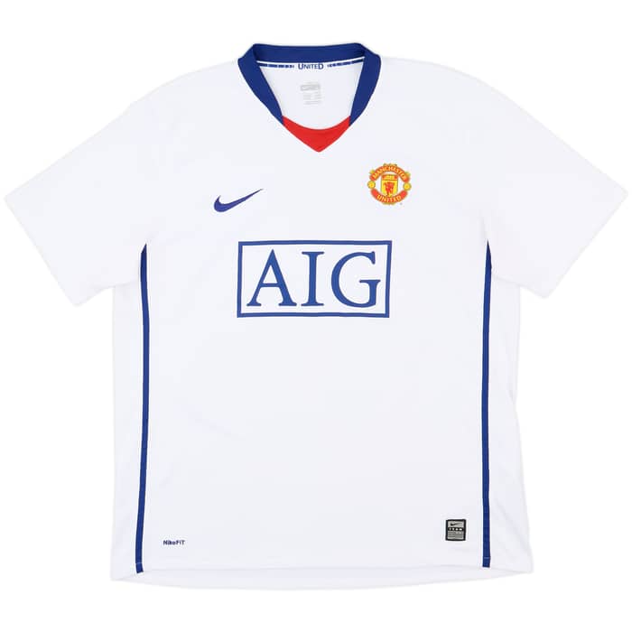 2008-10 Manchester United Away Shirt Ronaldo #7 - 7/10 - (L)
