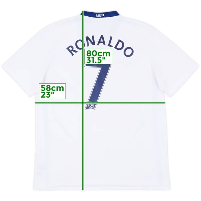2008-10 Manchester United Away Shirt Ronaldo #7 - 7/10 - (L)