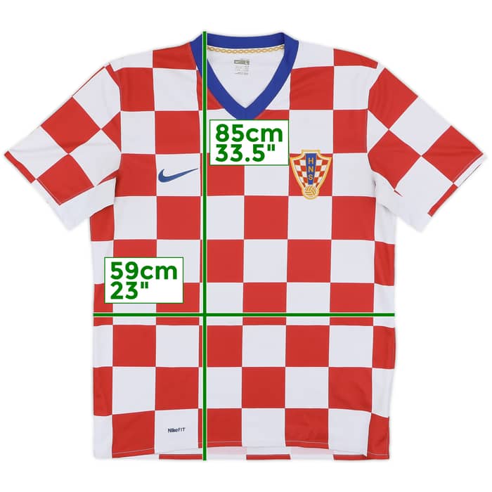 2008-09 Croatia Home Shirt - 9/10 - (L)