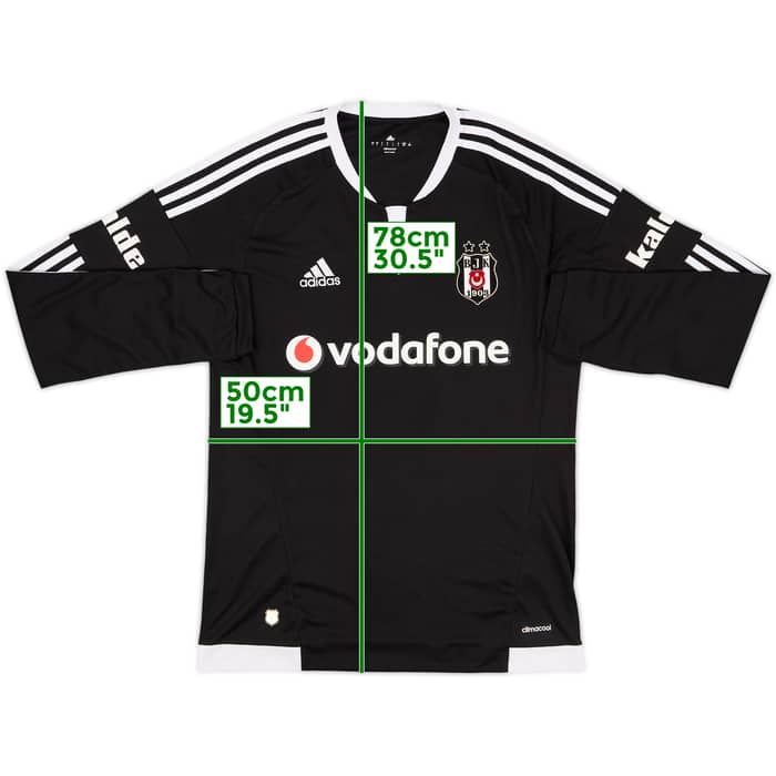 2015-16 Besiktas Third L/S Shirt - 7/10 - (L)