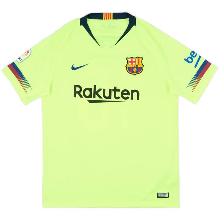 2018-19 Barcelona Away Shirt Messi #10 - 8/10 - (L)