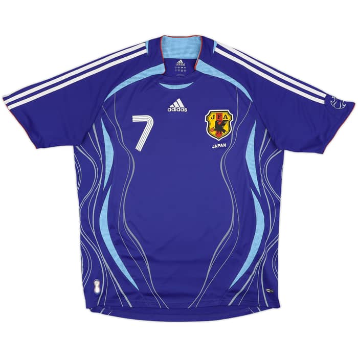 2006-08 Japan Home Shirt Nakata #7 - 8/10 - (L)