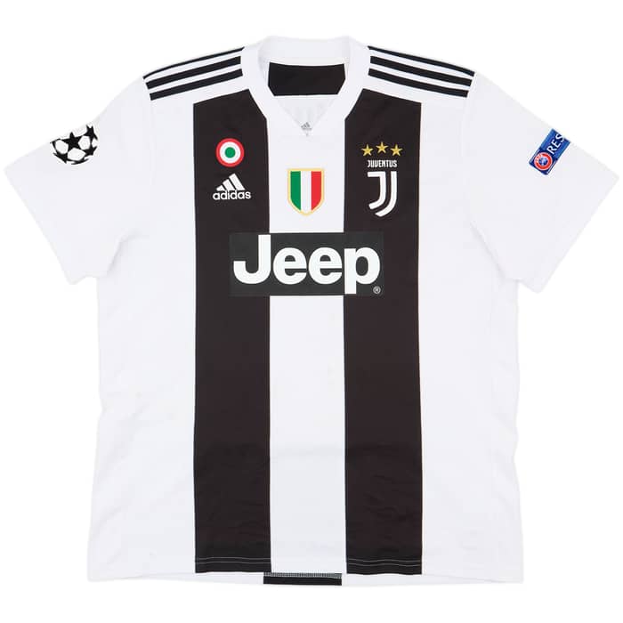 2018-19 Juventus Home Shirt Ronaldo #7 - 6/10 - (XL)