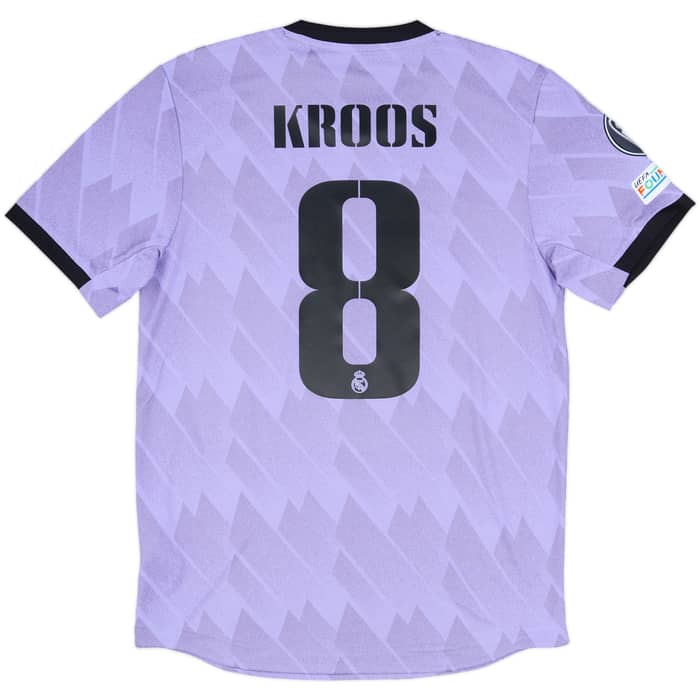 2022-23 Real Madrid Authentic Away Shirt Kroos #8 (M)