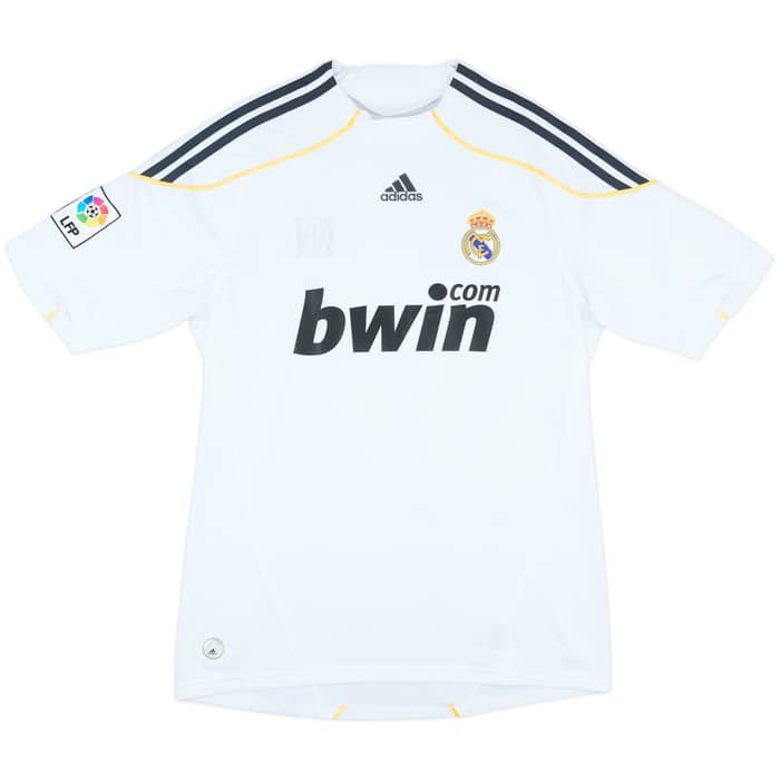2009-10 Real Madrid Home Shirt Ronaldo #9 - 7/10 - (L)