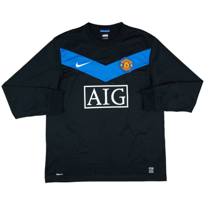 2009-10 Manchester United Away L/S Shirt Rooney #10 - 9/10 - (L)