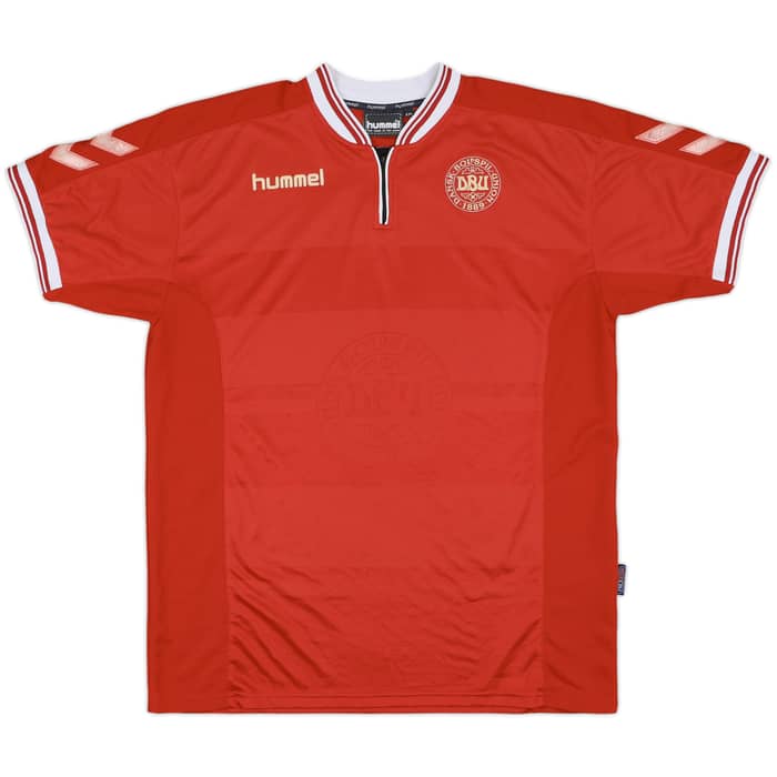 2000-02 Denmark Home Shirt - 8/10 - (XXL)
