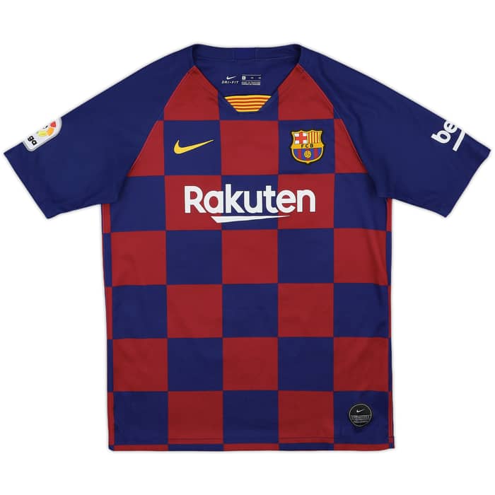 2019-20 Barcelona Home Shirt Messi #10 - 8/10 - (XL.Boys)