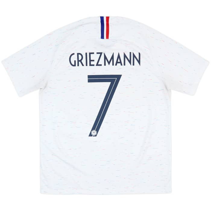 2018 France Away Shirt Griezmann #7 - 7/10 - (L)