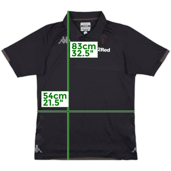2018-19 Leeds United Kappa Polo Shirt - 9/10 - (L)