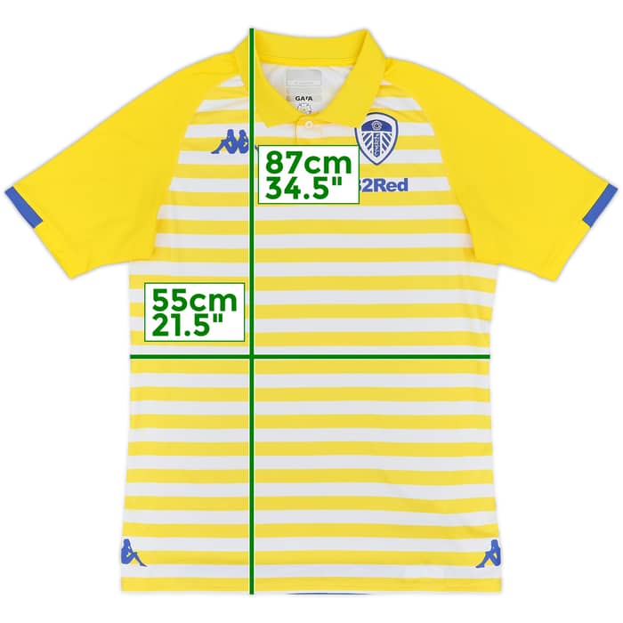 2017-18 Leeds United Kappa Polo Shirt - 9/10 - (L)