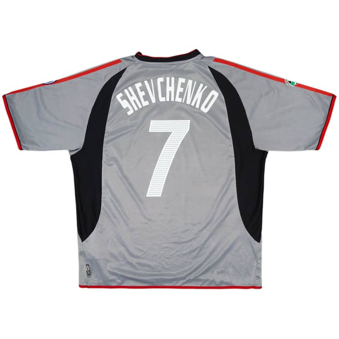 2003-04 AC Milan Third Shirt Shevchenko #7 - 8/10 - (XL)