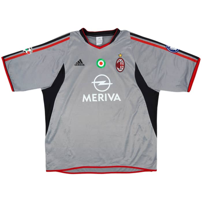 2003-04 AC Milan Third Shirt Shevchenko #7 - 8/10 - (XL)