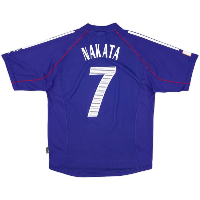 2002-04 Japan Home Shirt Nakata #7 - 9/10 - (M)