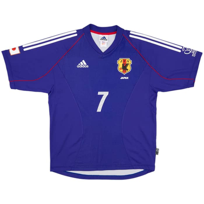 2002-04 Japan Home Shirt Nakata #7 - 9/10 - (M)